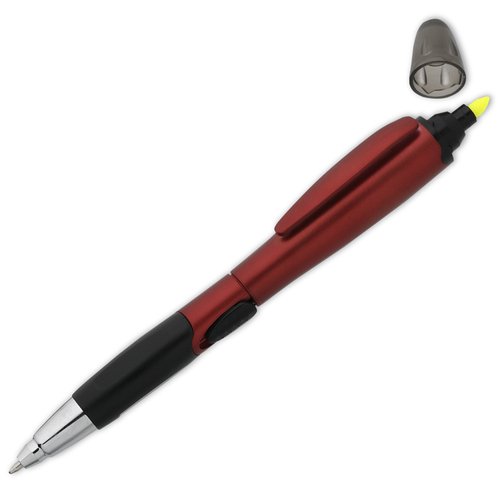 Additional Image 1 - a red pen with a black cap