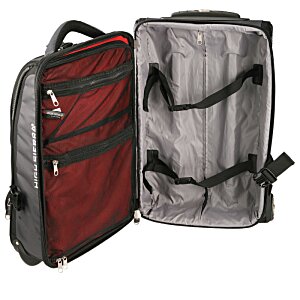 Additional Image 1 - a red and grey suitcase