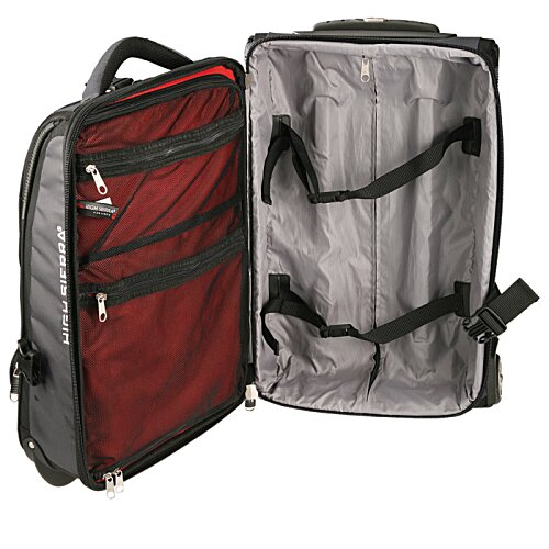 Additional Image 1 - a red and grey suitcase