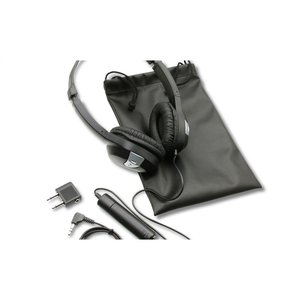 Additional Image 2 - a black headset with a white background