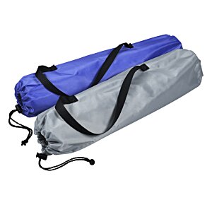 Additional Image 2 - a blue and grey yoga mat bags