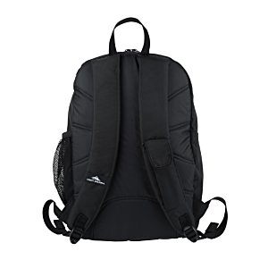 Additional Image 1 - a black backpack with straps