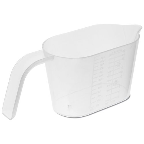 Additional Image 1 - a white plastic measuring cup