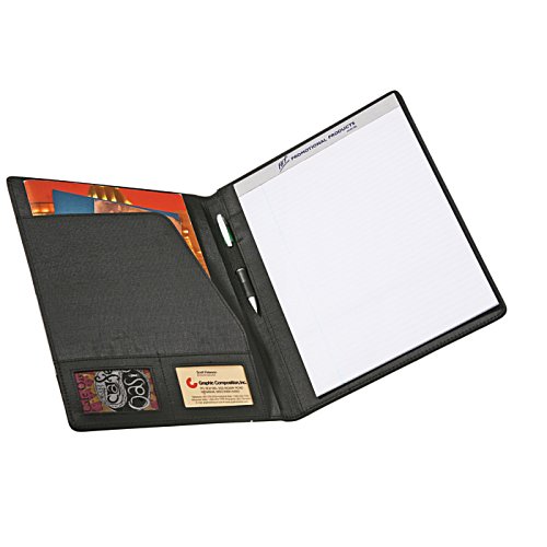 Additional Image 2 - a black folder with a white cover