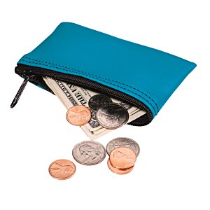 Additional Image 1 - a blue bag with coins and money