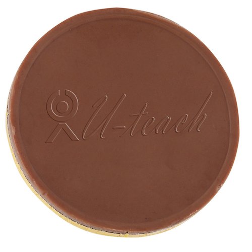Additional Image 3 - a brown circle with a number on it