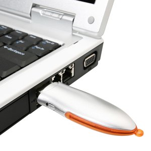 Additional Image 3 - a usb flash drive attached to a laptop