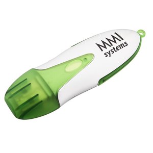 Additional Image 4 - a green and white pen