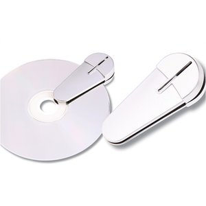 Additional Image 3 - a white cd and dvd disc