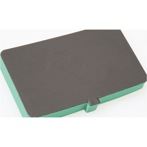 Additional Image 1 - a black rectangular object with green border