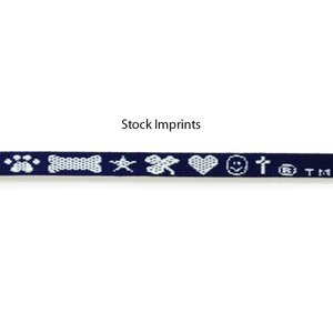 Additional Image 1 - a blue and white rectangular object with white text