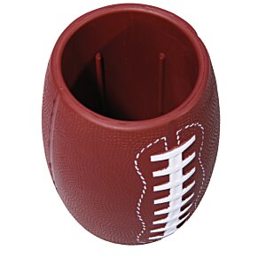 Additional Image 1 - a red cup with a football design