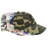View Image 2 of 3 of Bio-Washed Cap - Camo - Embroidered