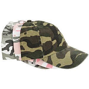 Additional Image 1 - a camouflage hat on a white background