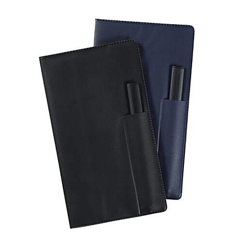 Additional Image 2 - a group of black and blue notebooks