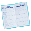 View Image 3 of 3 of Monthly Pocket Planner with Pen - Translucent