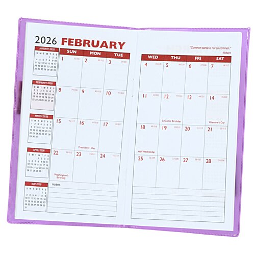 Additional Image 3 - a calendar with red and white numbers