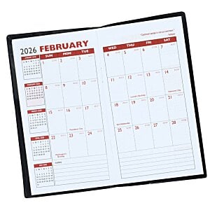 Additional Image 1 - a calendar with red writing on it