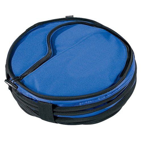 Additional Image 1 - a blue and black round object
