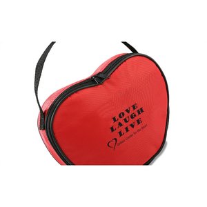 Additional Image 2 - a red heart shaped bag