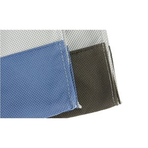 Additional Image 1 - a close up of a blue and black object