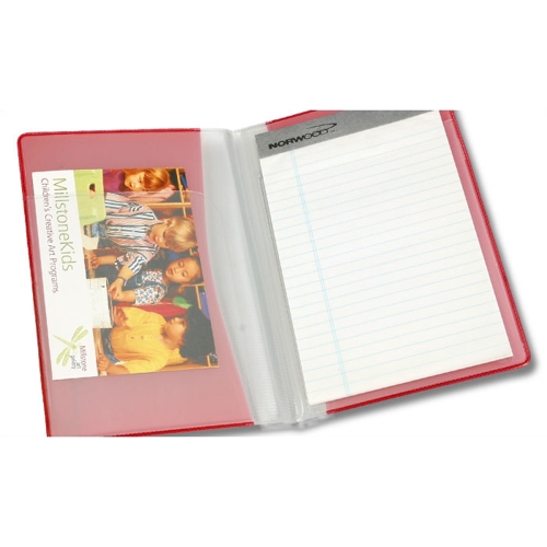 Additional Image 1 - a red book with a white cover