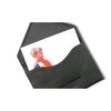 Additional Thumbnail Image 3 - a black envelope with a white card in it