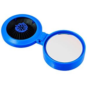Additional Image 3 - a blue and black lens case