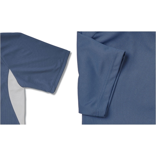 Additional Image 1 - a blue shirt folded in half
