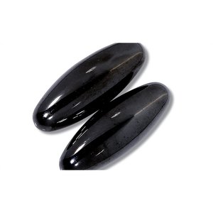 Additional Image 1 - a black oval object on a white background