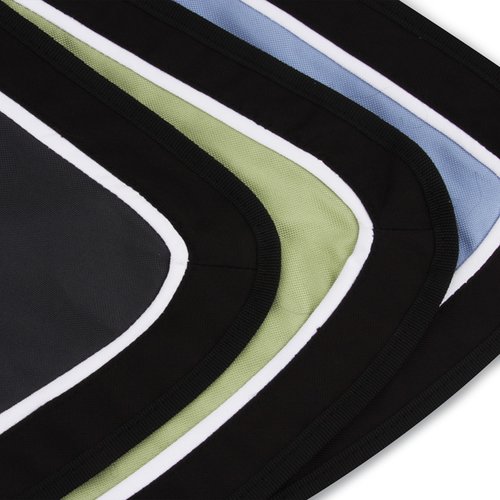 Additional Image 1 - a close-up of a stack of black and white objects