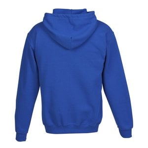 Additional Image 1 - a blue hoodie with a white background