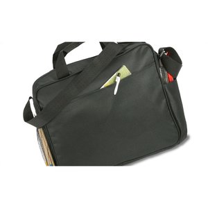 Additional Image 1 - a black bag with a white logo
