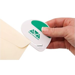Additional Image 2 - a hand holding a green and white envelope