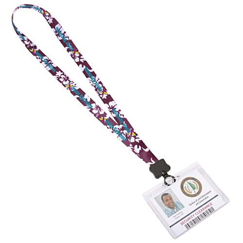 Additional Image 1 - a lanyard with a badge