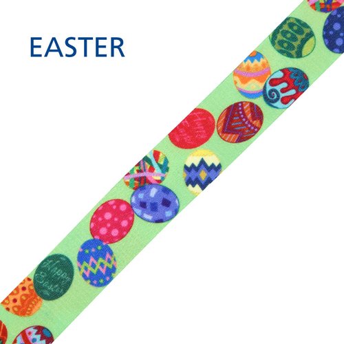 Additional Image 4 - a green ribbon with colorful circles