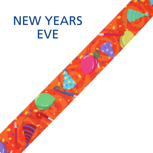 Additional Image 6 - a red ribbon with colorful dots