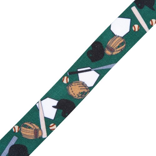 Additional Image 3 - a green and white striped tape