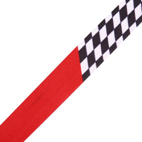 Additional Image 6 - a close up of a red and black checkered object