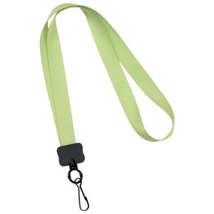 Additional Image 2 - a green lanyard with a hook