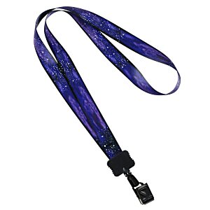 Additional Image 1 - a lanyard with a black end