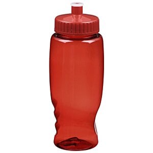 Additional Image 3 - a red plastic water bottle