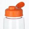 View Image 3 of 3 of Clear Impact Comfort Grip Bottle with Flip Lid - 27 oz.