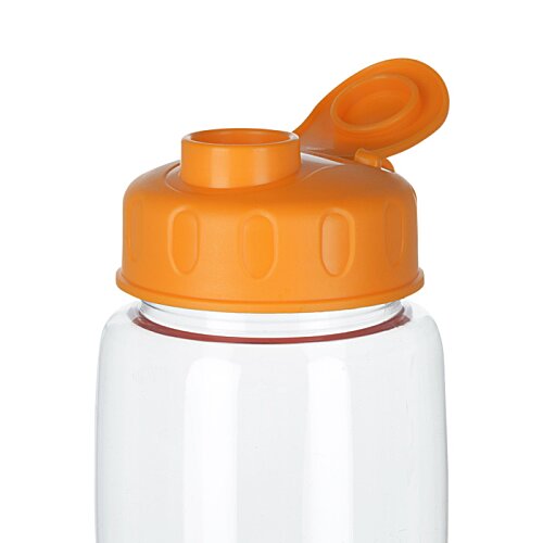 Additional Image 2 - a white and orange water bottle