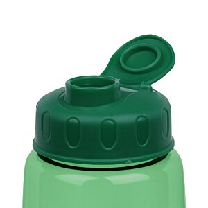 Additional Image 3 - a green plastic water bottle