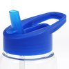 View Image 3 of 3 of Clear Impact Comfort Grip Bottle with Flip Straw Lid - 27 oz.