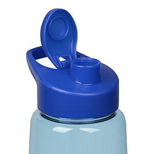 Additional Image 2 - a blue plastic water bottle