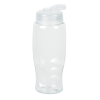 View Image 3 of 3 of Clear Impact Comfort Grip Bottle with Flip Drink Lid - 27 oz.
