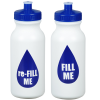 View Image 3 of 3 of Sport Bottle with Push Pull Lid - 20 oz. - Fill Me