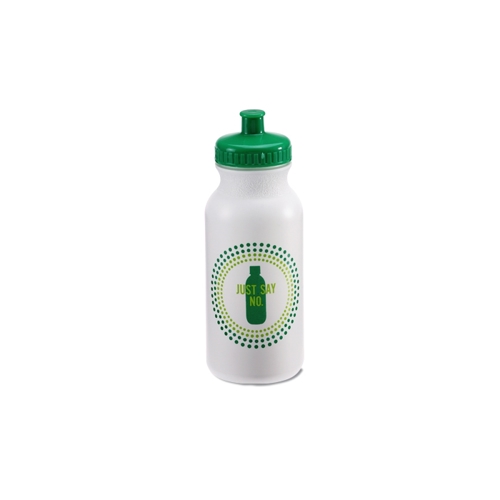 Additional Image 2 - a white and green water bottle